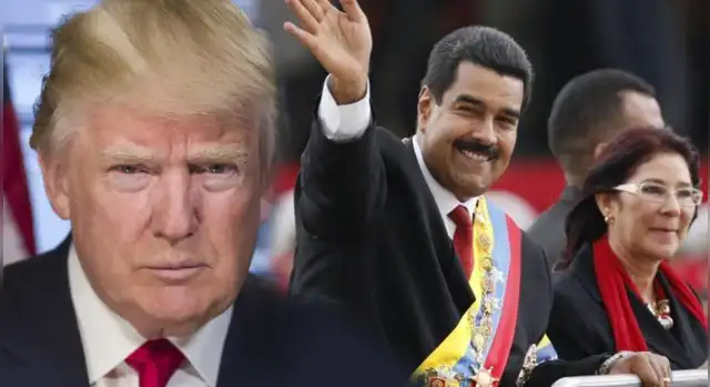 Donald Trump, Nicolás Maduro Donald Trump, Nicolás Maduro