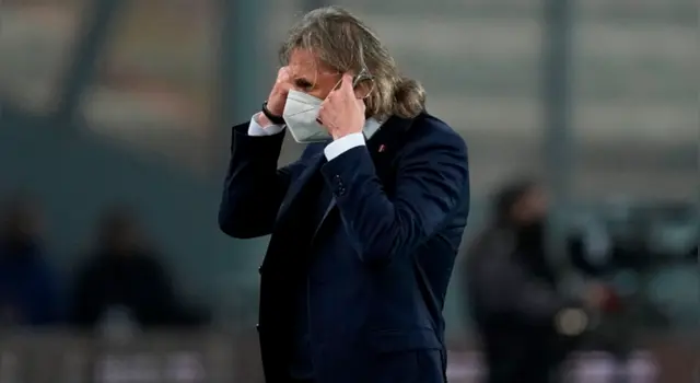 Ricardo Gareca, DT de Perú (Foto: FPF)