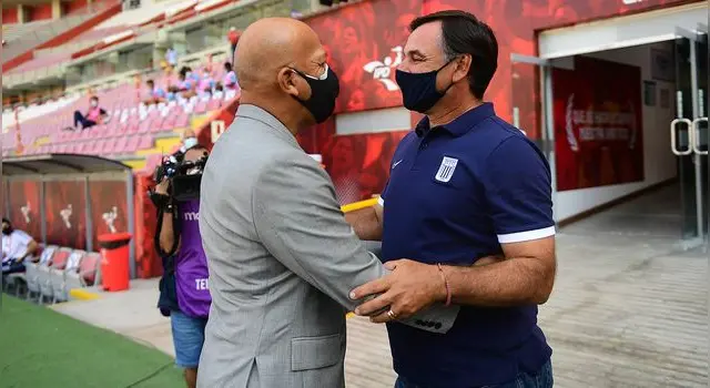 Roberto Mosquera y Carlos Bustos se volverán a ver las caras en el Nacional.   