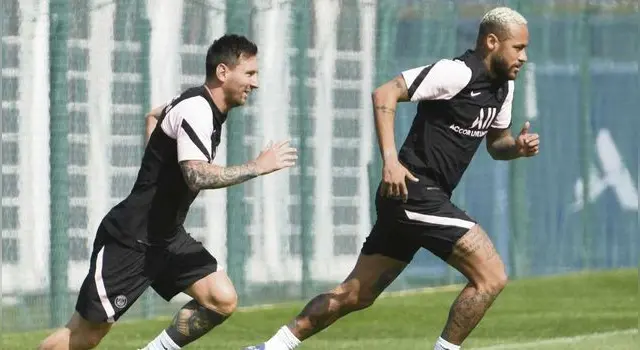 Messi y Neymar en PSG Messi y Neymar en PSG