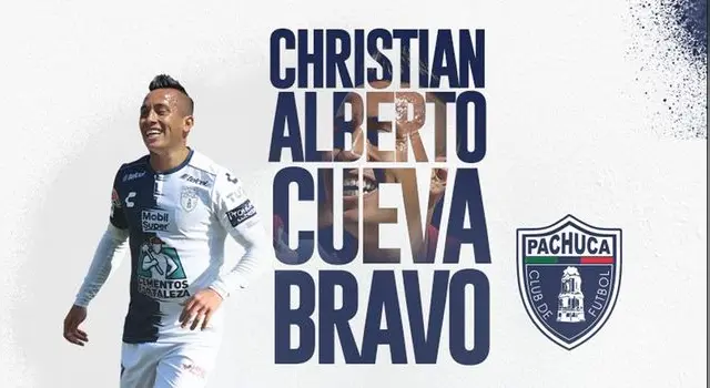 Christian Cueva en Pachuca