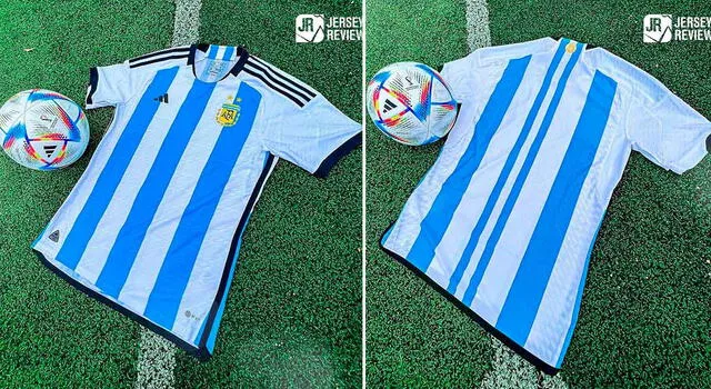 La nueva camiseta de Argentina.