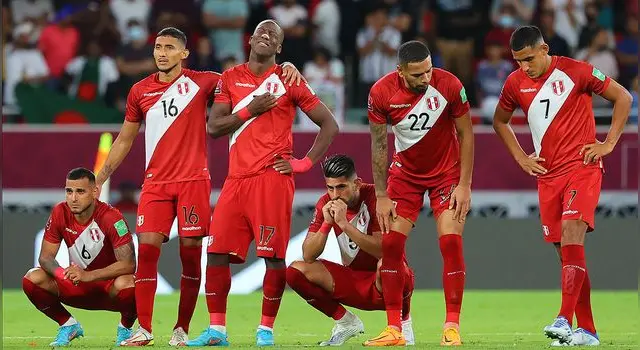 Selección Peruana en el repechaje.