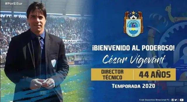 César Vigevani llegó al Perú en 2020