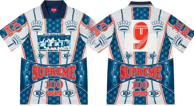 Supreme y la camiseta inspirada en Alianza Lima
