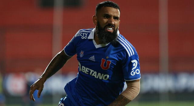  Ronnie Fernández anotó 5 goles con la U de Chile en la temporada 2022.   