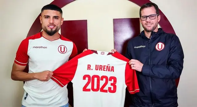 Rodrigo Ureña firmó con Universitario por toda la temporada 2023.   