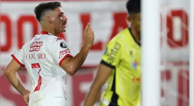  Matías Cóccaro anotó el gol de la clasificación ante Boston River.   