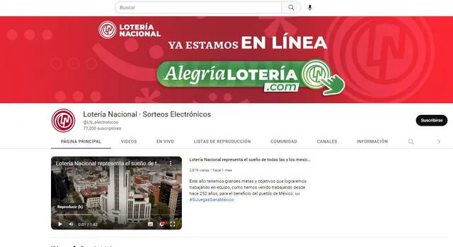 Lotería nacional