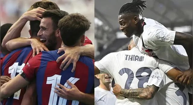Barcelona vs. AC Milan por amistoso internacional