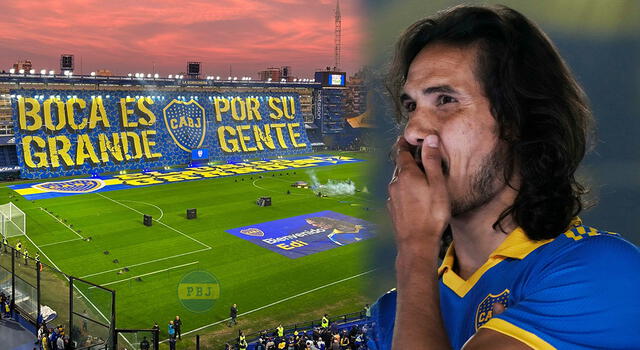 Cavani debutaría con Boca Juniors en la Libertadores