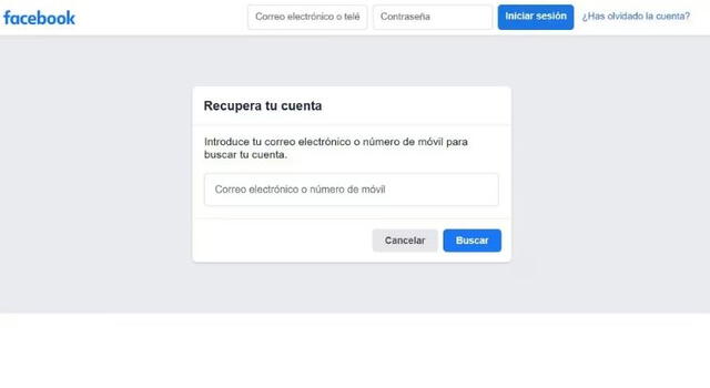 Facebook cuenta Facebook cuenta