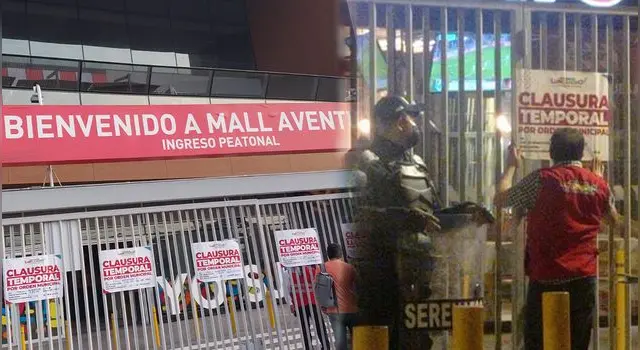 clausuran el mall de sjl 