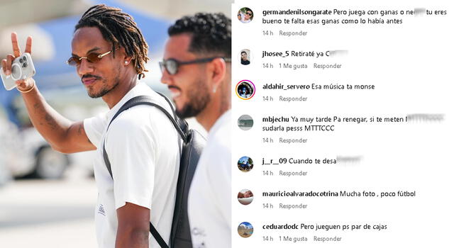 Así reaccionaron usuarios en redes sociales tras publicación de André Carrillo   