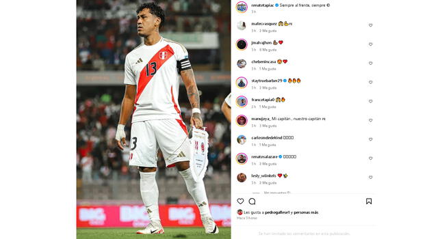 Así reaccionó Tapia tras el Perú vs. Colombia | Foto: Instagram Renato Tapia Así reaccionó Tapia tras el Perú vs. Colombia | Foto: Instagram Renato Tapia