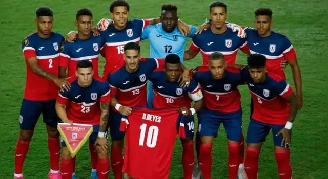 La selección de Cuba lista para el duelo contra los tritenses.   