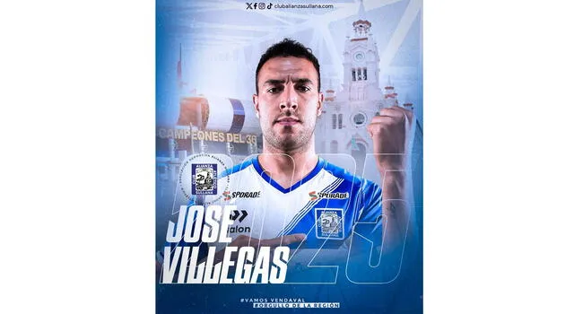 Alianza Atlético anunció así a José Villegas | Foto: Alianza Atlético   