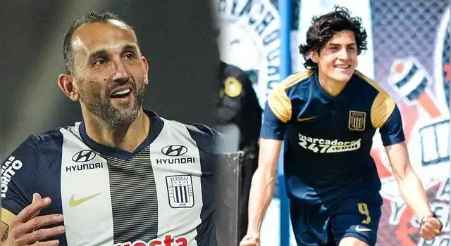 Hernán Barcos, Sebastien Pineau, Alianza Lima Hernán Barcos, Sebastien Pineau, Alianza Lima