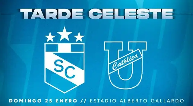 Sporting Cristal recibirá a U Católica de Ecuador por la Tarde Celeste 2026.   