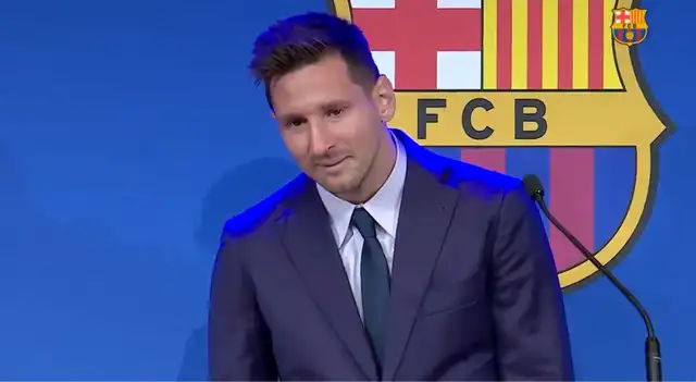 messi llora