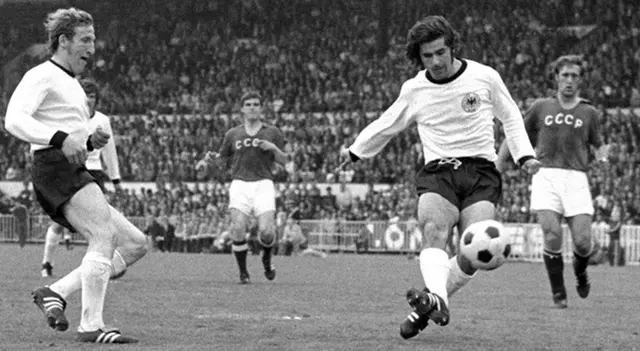 Gerd Müller en 1970 con Alemania. (Foto: FIFA)   
