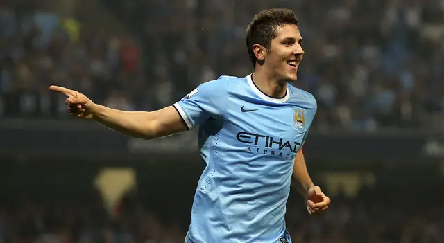 Stevan Jovetic tras su paso por el Manchester City. (Foto: Premier League)   