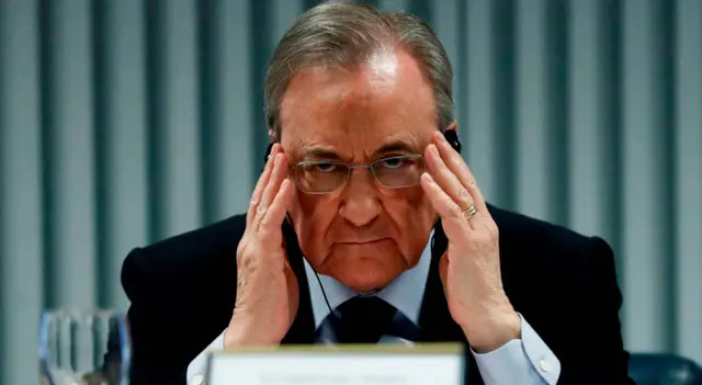 Florentino Pérez, presidente del Real Madrid. (Foto: AFP)   