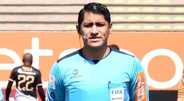 Michael Espinoza será el árbitro para el Universitario vs Municipal.   