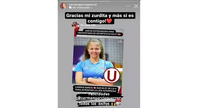 Carmen García y Lisset Sosa interactuaron en redes sociales. Carmen García y Lisset Sosa interactuaron en redes sociales.