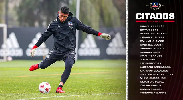 Colo Colo y sus convocados para duelo ante Ñublense. Colo Colo y sus convocados para duelo ante Ñublense.