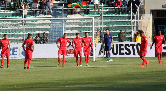 Último partido de Perú en La Paz donde cayó 2-0. Último partido de Perú en La Paz donde cayó 2-0.