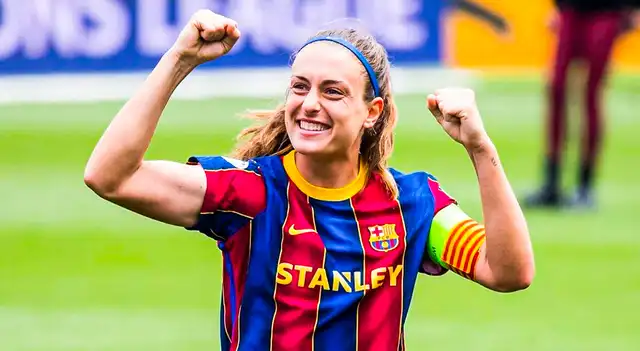 Alexia Putellas, una de las capitanas de FC Barcelona