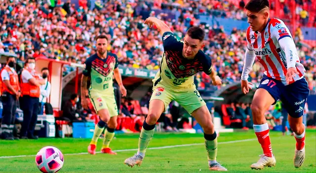 Club América derrotó a San Luis con anotación de Roger Martínez.   