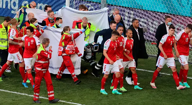 Dinamarca conmocionado por lo de Christian Eriksen