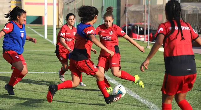 Entrenamientos del plantel femenino en la Videnita de Chincha.   