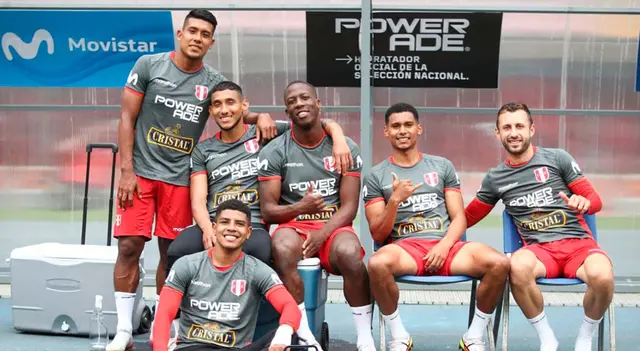 Gran ambiente en la Selección Peruana.   