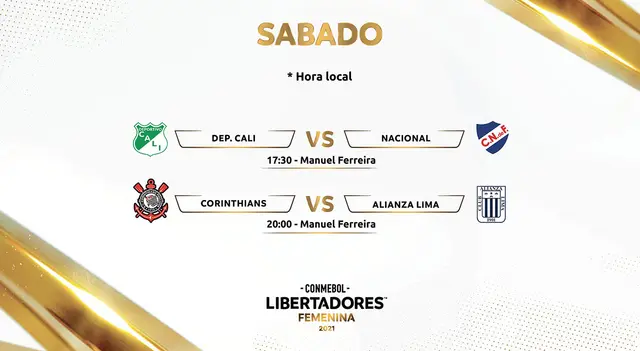 Partidos de los cuartos de final de la Copa Libertadores Femenina. Partidos de los cuartos de final de la Copa Libertadores Femenina.