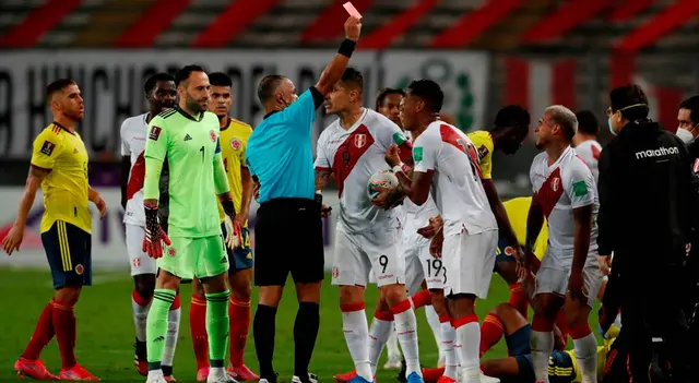 Perú cayó 0-3 ante Colombia por Eliminatorias en el duelo jugado en Lima. Foto: EFE. Perú cayó 0-3 ante Colombia por Eliminatorias en el duelo jugado en Lima. Foto: EFE.