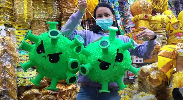 Piñatas de la COVID-19