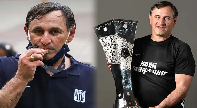 Carlos Bustos, actual DT campeón del fútbol peruano
