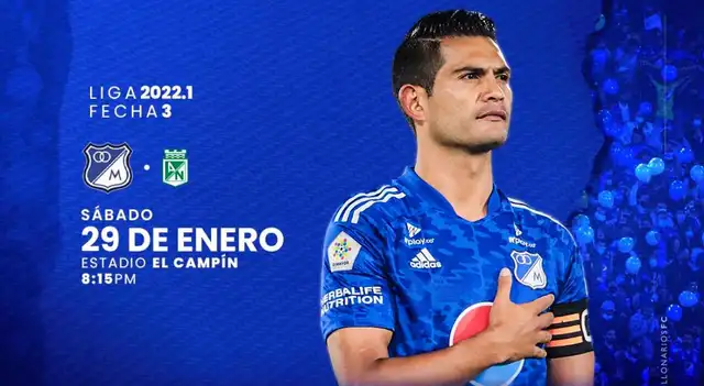 Millonarios vs Atlético Nacional en vivo