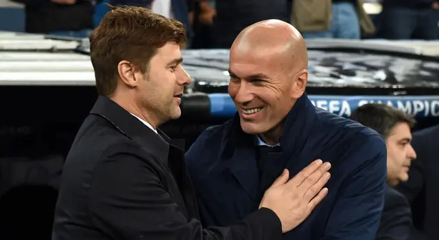 Zinedine Zidane tomaría el cargo de Mauricio Pochettino