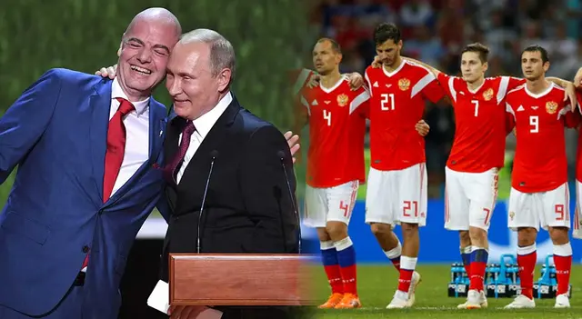Rusia sancionada por FIFA y UEFA