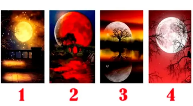  Test de personalidad: ¿Qué luna atrae tu atención? Lee más abajo tu interpretación / Foto: Facebook   