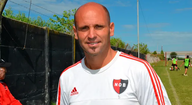 Ariel Michaloutsos cuando trabaja en Newell's Old Boys. Foto: Internet   