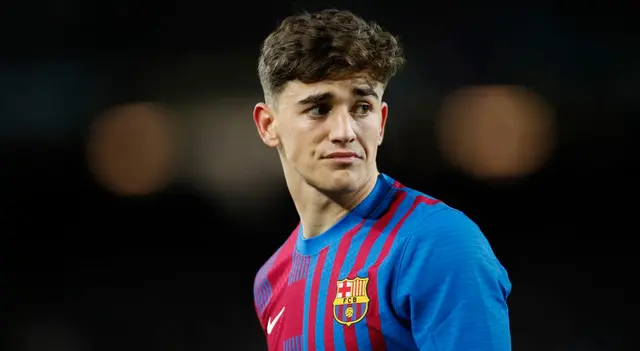 <em>Gavi es canterano del FC Barcelona</em>   