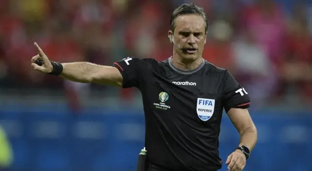 Patricio Loustao será el árbitro del Palmeiras vs. Cerro Porteño.