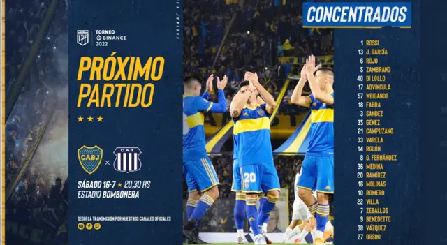 Boca Juniors, convocados