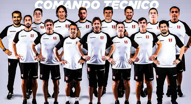 Comando técnico de Ricardo Gareca cuando dirigió Perú