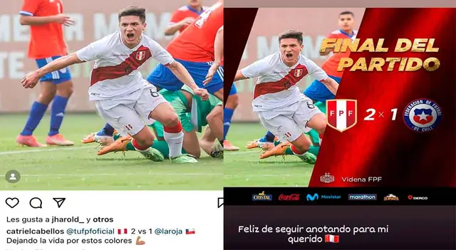 Catriel Cabellos en Instagram
